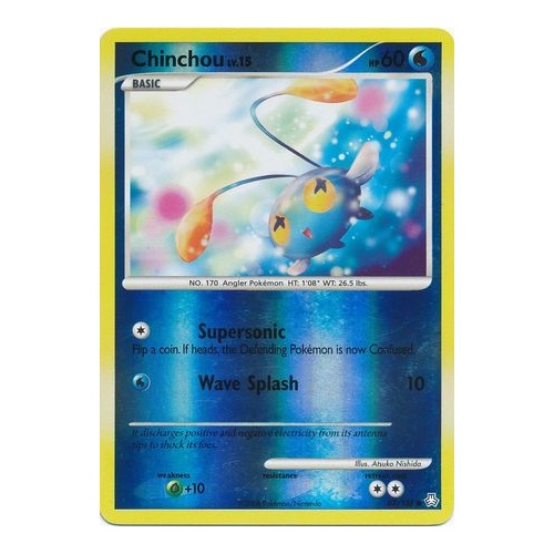 Chinchou 87/146 DP Legends Awakened Reverse Holo Common Pokemon Card NEAR MINT TCG