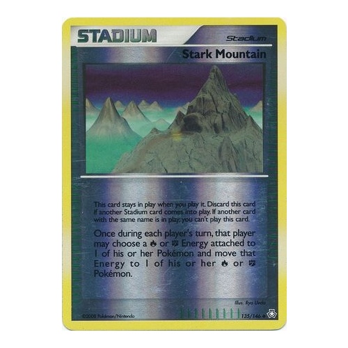 Stark Mountain 135/146 DP Legends Awakened Reverse Holo Uncommon Trainer Pokemon Card NEAR MINT TCG