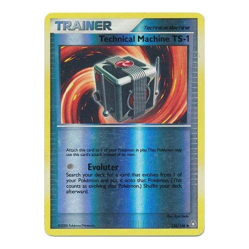 Technical Machine TS-1 136/146 DP Legends Awakened Reverse Holo Uncommon Trainer Pokemon Card NEAR MINT TCG