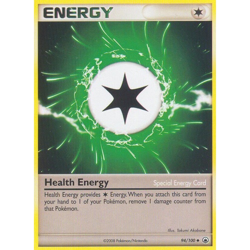 Health Energy 94/100 DP Majestic Dawn Uncommon Pokemon Card NEAR MINT TCG