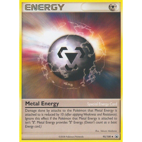Metal Energy 95/100 DP Majestic Dawn Uncommon Pokemon Card NEAR MINT TCG