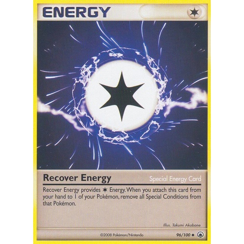 Recover Energy 96/100 DP Majestic Dawn Uncommon Pokemon Card NEAR MINT TCG