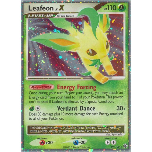 Mavin  Leafeon Lv. X 99/100 - PSA 9 MINT - Majestic Dawn Pokemon F