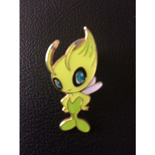 CELEBI Pokemon Pin MINT CONDITION Cards TCG go XY 1ST Mythical collection 