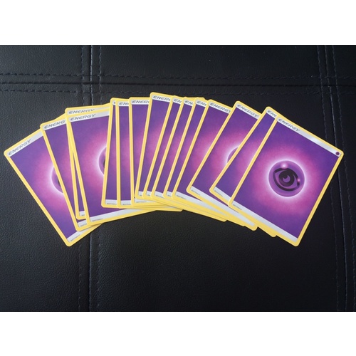15 Psychic Energy cards Pokemon TCG MINT CONDITION SUN AND MOON base set XY
