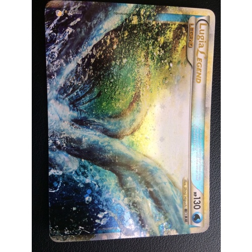 Lugia Legend 113/123 (bottom) HGSS ULTRA RARE Pokemon Card TCG N Mint
