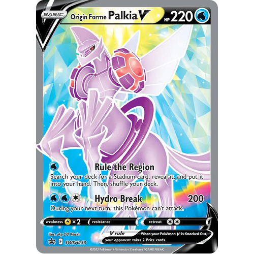 Origin Forme Palkia V SWSH253 Black Star Promo Pokemon Card NEAR MINT TCG