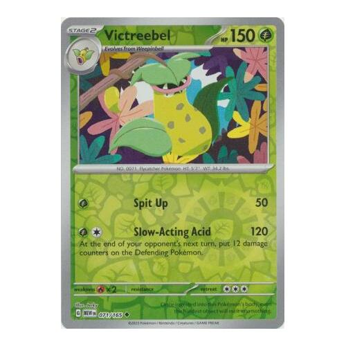 Victreebel 071/165 SV 151 Reverse Holo Uncommon Pokemon Card NEAR MINT TCG