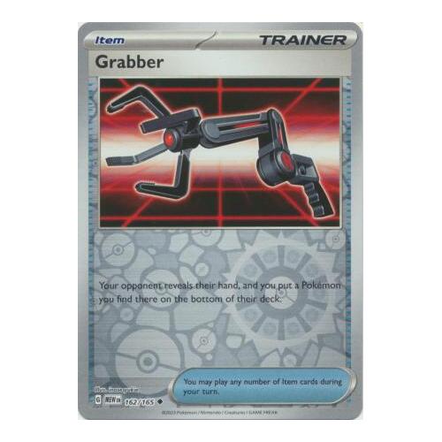 Grabber 162/165 SV 151 Reverse Holo Uncommon Pokemon Card NEAR MINT TCG