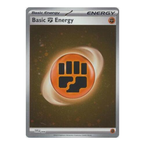 Fighting Energy 006 SV 151 Reverse Galaxy Holo Pokemon Card NEAR MINT TCG