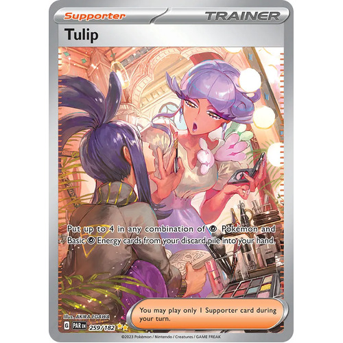 Tulip 259/182 SV Paradox Rift Special Illustration Rare Pokemon Card NEAR MINT TCG