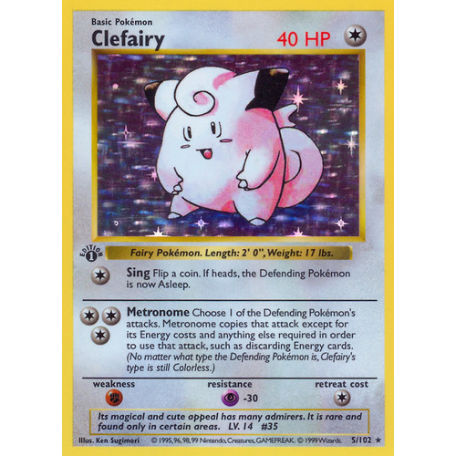NEAR MINT Pokemon Base Set Dewgong Uncommon 25//102