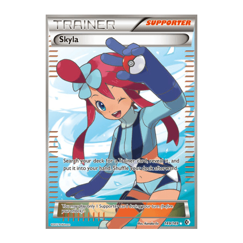 Skyla 149/149 BW Boundaries Crossed Holo Ultra Rare Full Art Pokemon Card NEAR MINT TCG