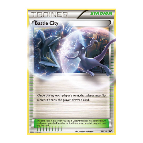 Battle City BW39 BW Black Star Promo Pokemon Card NEAR MINT TCG