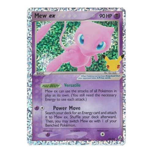 Celebrations ULTRA RARE HOLO Pokemon MEW EX 88/92 Shop Now Here are