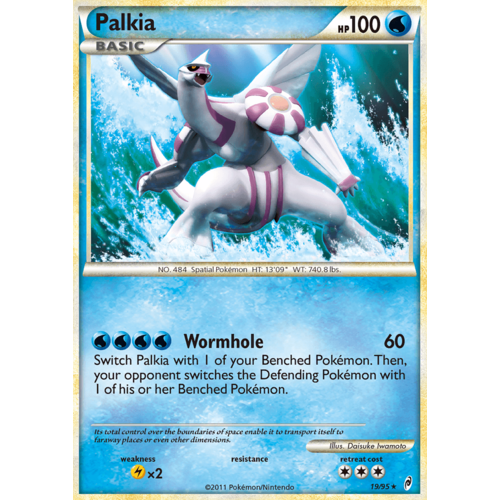 Palkia 19/95 Call of Legends Holo Rare Pokemon Card NEAR MINT TCG