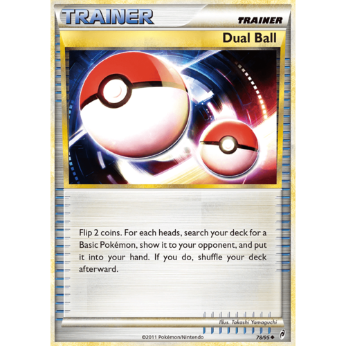 Dual Ball 78/95 Call of Legends Uncommon Trainer Pokemon Card NEAR MINT TCG