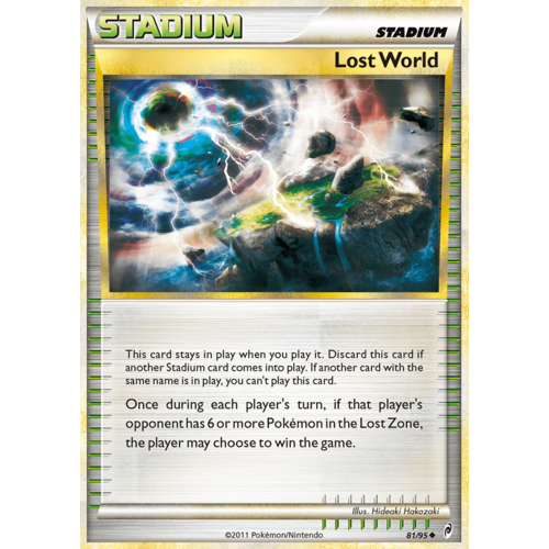 Lost World 81/95 Call of Legends Uncommon Trainer Pokemon Card NEAR MINT TCG