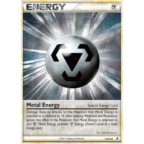 Metal Energy 87/95 Call of Legends Uncommon Pokemon Card NEAR MINT TCG