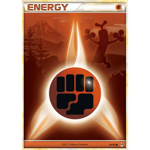 Fighting Energy 93/95 Call of Legends Holo Common Pokemon Card NEAR MINT TCG
