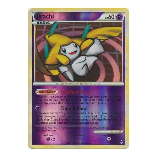 Jirachi 11/95 Call of Legends Reverse Holo Rare Pokemon Card NEAR MINT TCG