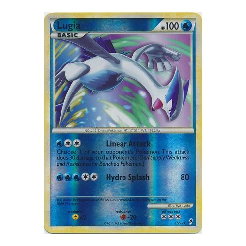 Lugia 15/95 Call of Legends Reverse Holo Rare Pokemon Card NEAR MINT TCG