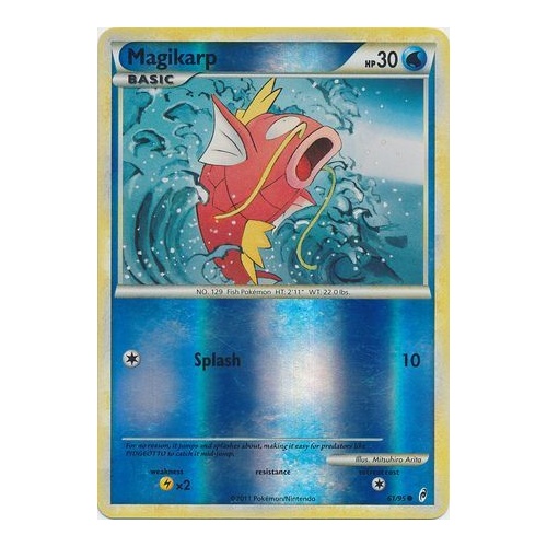 Magikarp 61/95 Call of Legends Reverse Holo Common Pokemon Card NEAR MINT TCG