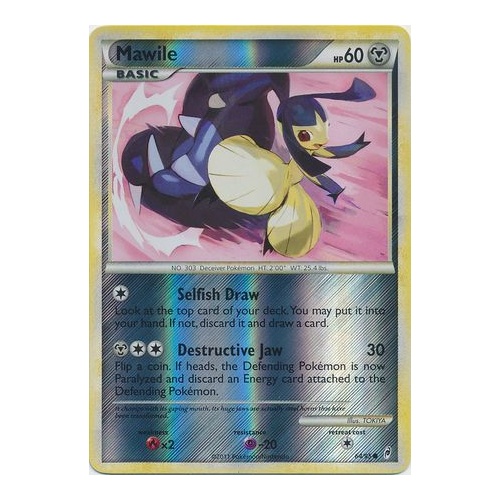 Mawile 64/95 Call of Legends Reverse Holo Common Pokemon Card NEAR MINT TCG