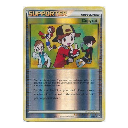 Copycat 77/95 Call of Legends Reverse Holo Uncommon Trainer Pokemon Card NEAR MINT TCG