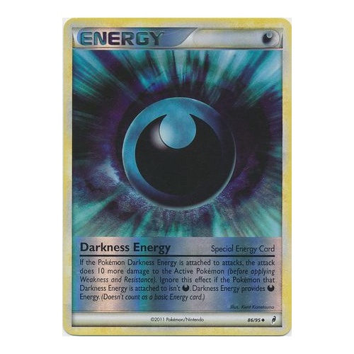 Darkness Energy 86/95 Call of Legends Reverse Holo Uncommon Pokemon Card NEAR MINT TCG
