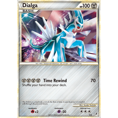 Dialga SL2 Call of Legends Holo Ultra Rare Pokemon Card NEAR MINT TCG