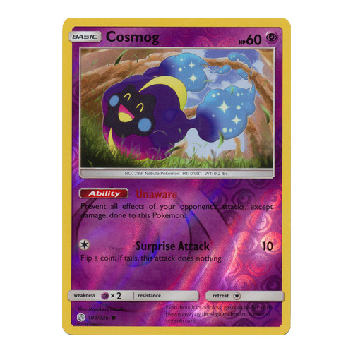 Cosmog Common Cosmic Eclipse Reverse Holo 99//236