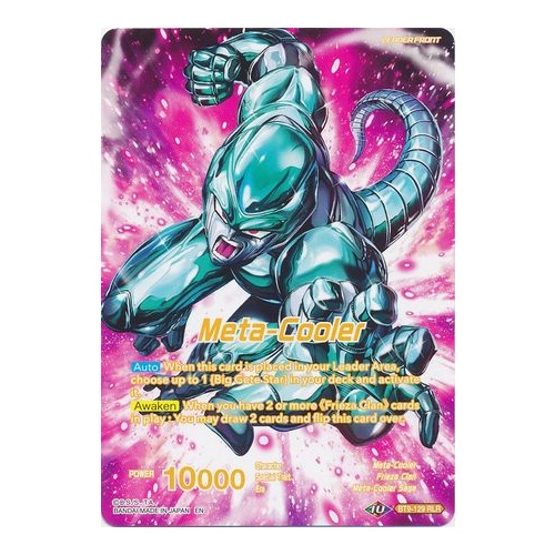 Meta-Cooler BT9-129 Universal Onslaught Reboot Leader Rare Dragon Ball Super TCG Card NEAR MINT