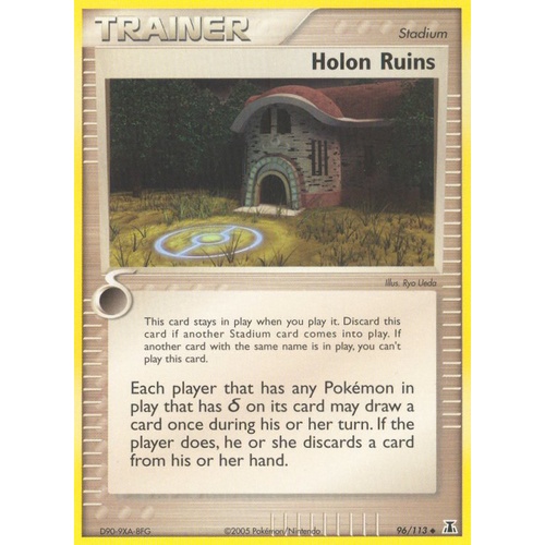 Holon Ruins 96/113 EX Delta Species Uncommon Trainer Pokemon Card NEAR MINT TCG