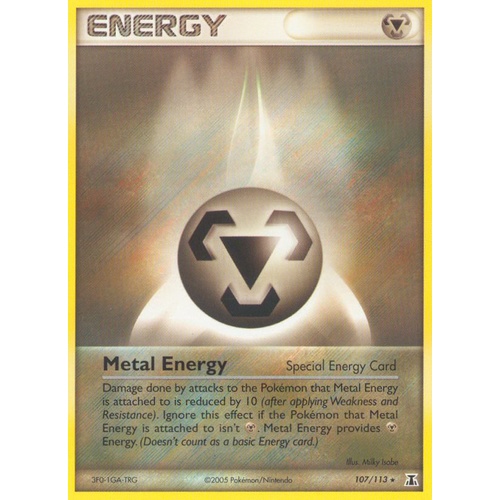 Metal Energy 107/113 EX Delta Species Rare Pokemon Card NEAR MINT TCG