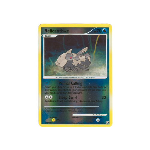 Relicanth 51/106 DP Great Encounters Reverse Holo Uncommon Pokemon Card NEAR MINT TCG