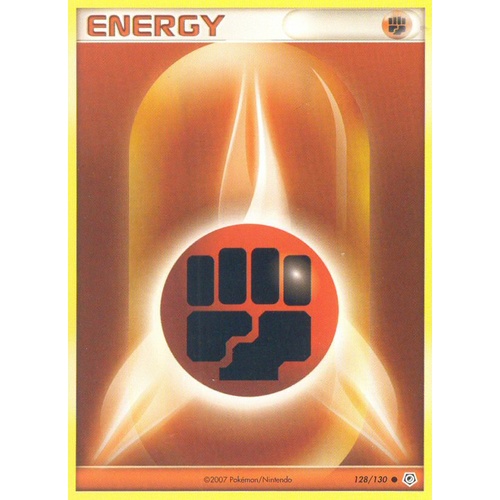 Fighting Energy 128/130 DP Base Set Common Pokemon Card NEAR MINT TCG
