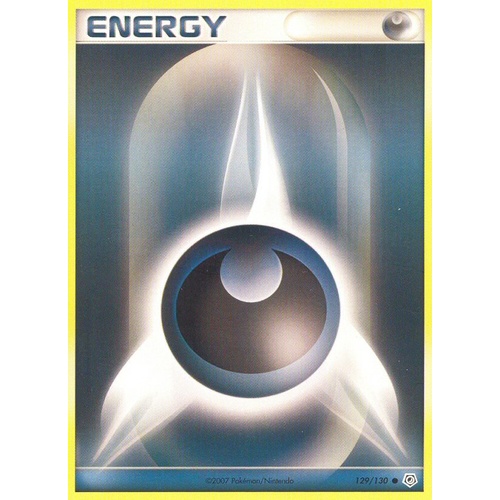 Darkness Energy 129/130 DP Base Set Common Pokemon Card NEAR MINT TCG
