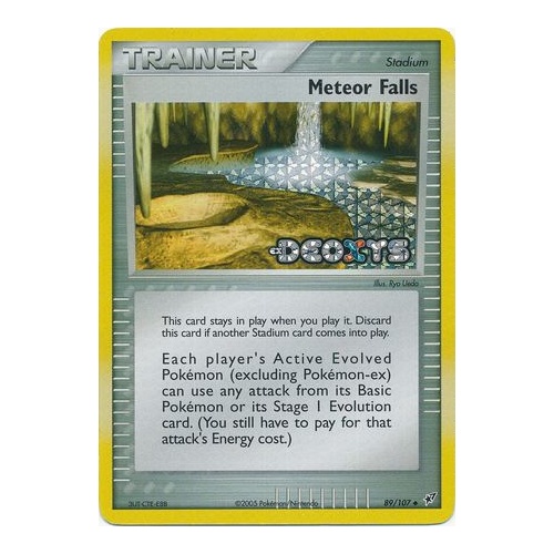 Meteor Falls 89/107 EX Deoxys Reverse Holo Uncommon Trainer Pokemon Card NEAR MINT TCG