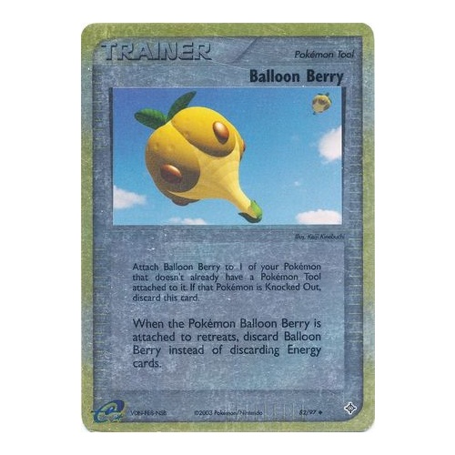 Balloon Berry 82/97 EX Dragon Reverse Holo Uncommon Trainer Pokemon Card NEAR MINT TCG