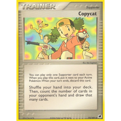 Copycat 73/101 EX Dragon Frontiers Uncommon Trainer Pokemon Card NEAR MINT TCG