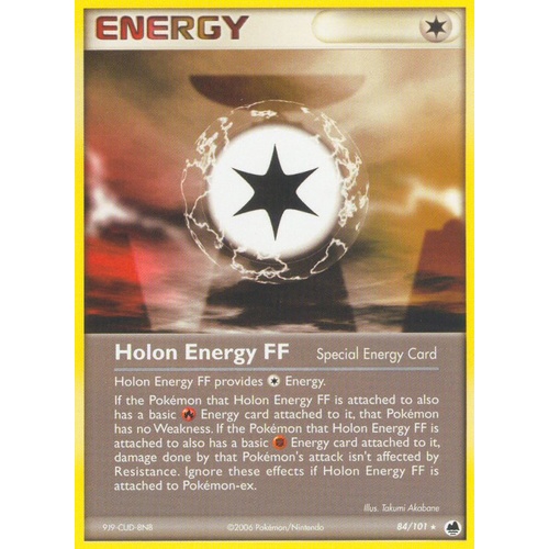Holon Energy FF 84/101 EX Dragon Frontiers Rare Pokemon Card NEAR MINT TCG