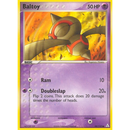 Baltoy 59/110 EX Holon Phantoms Common Pokemon Card NEAR MINT TCG