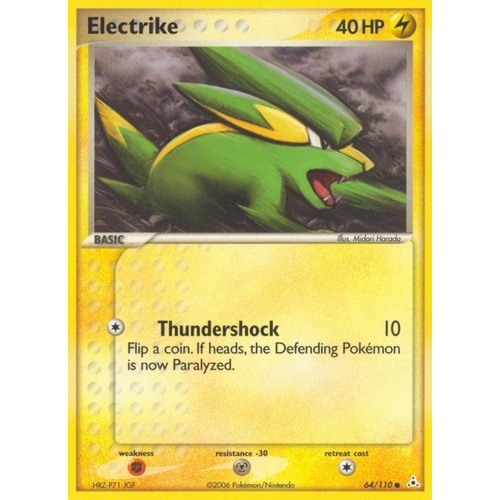 Electrike 64/110 EX Holon Phantoms Common Pokemon Card NEAR MINT TCG