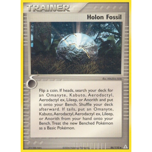 Holon Fossil 86/110 EX Holon Phantoms Uncommon Trainer Pokemon Card NEAR MINT TCG
