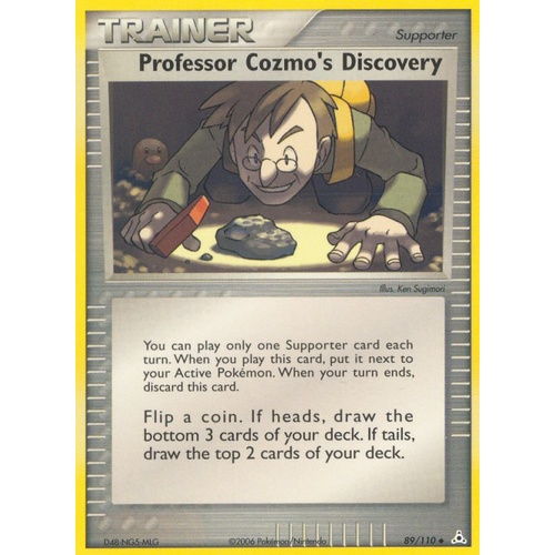 Professor Cozmo's Discovery 89/110 EX Holon Phantoms Uncommon Trainer Pokemon Card NEAR MINT TCG