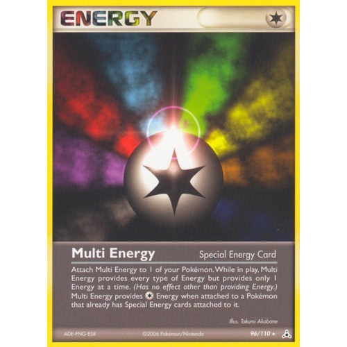 Multi Energy 96/110 EX Holon Phantoms Rare Pokemon Card NEAR MINT TCG