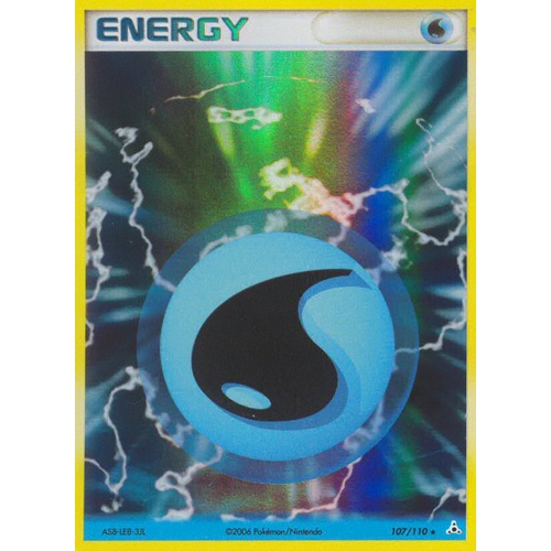 Water Energy 107/110 EX Holon Phantoms Holo Rare Pokemon Card NEAR MINT TCG