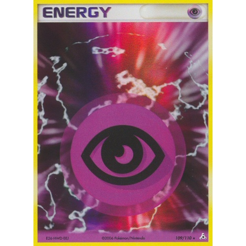 Psychic Energy 109/110 EX Holon Phantoms Holo Rare Pokemon Card NEAR MINT TCG