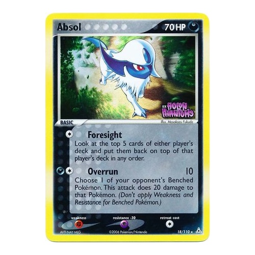 Absol 18/110 EX Holon Phantoms Reverse Holo Rare Pokemon Card NEAR MINT TCG
